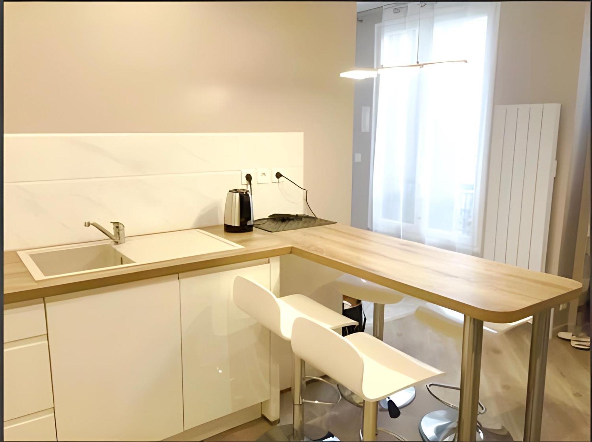 Appartement Moderne Au Centre De Paris, 3Eme Buitenkant foto